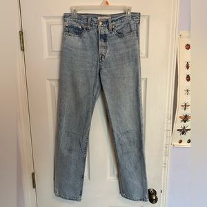 Levi’s Premium Wedgie Straight Size 27 in “Montgomery Baked” Color